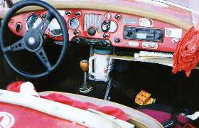 navigator's desk with books and maps