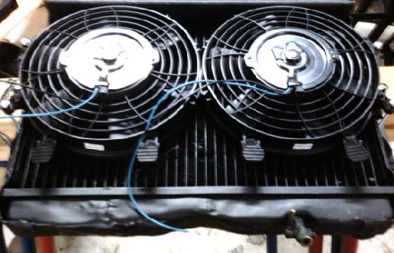 dual electric fans