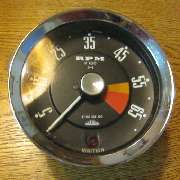 Early MGA 1500 tachometer