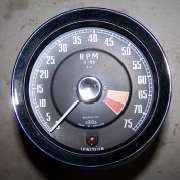 MGA Twin Cam tachometer