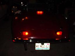 3rd brake light, MGA Coupe