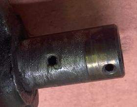 worn rocker shaft