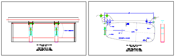 Fuel tank hanger straps drawings