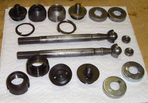 Tie rod inner ball joint parts. MGA