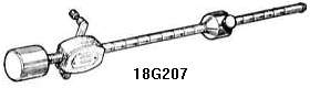 Bevel pinion bearing preload gauge