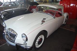 Ghia-Aigle fiberglass hardtop for MGA