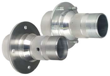 Splined hubs