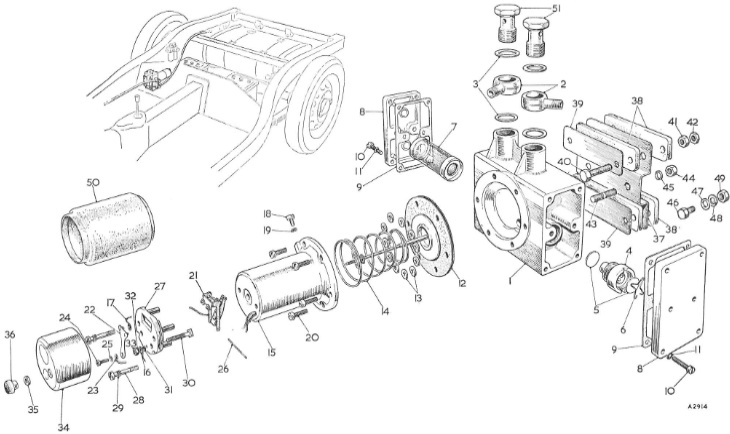 Fuel pump parts (Twin Cam)
