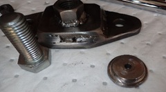 rear hub socket fabricated