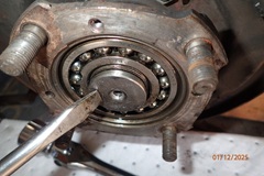 rear hub socket fabricated